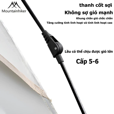 Lều cắm trại tự bung 3-4 người Mountainhiker - Chống nước mưa nắng, giá 859.000₫ 6
