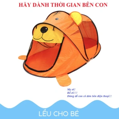 Lều Cắm Trại Tự Bung Hình Động Vật Dễ Thương - Đồ Chơi Ngoài Trời Giá Ưu Đãi 230k