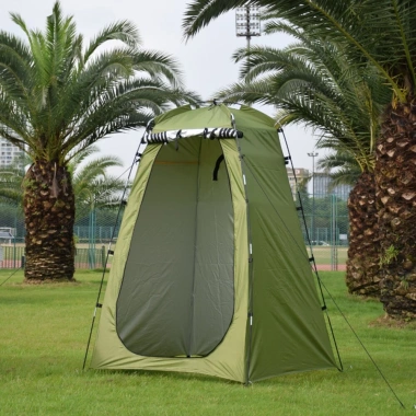 Lều thay đồ dã ngoại di động tự bung, gấp gọn, kín đáo chống trộm - 375k 7