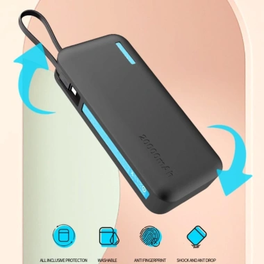 LGAEX Silicone Vỏ bảo vệ mềm chống sốc, chống bụi cho CUKTECH CP25 20.000mAh 55W Du lịch - Giá ưu đãi 89.870 VND