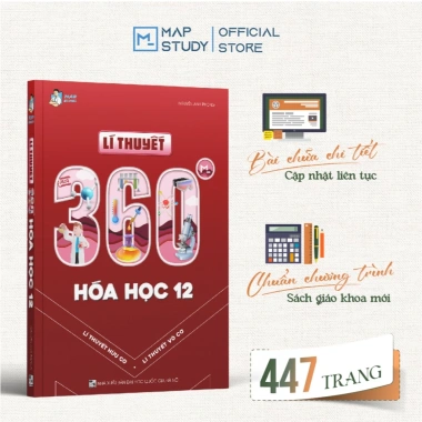 Lí thuyết 360 Hóa học chương trình mới - Giá ưu đãi 177.800đ | Mapstudy