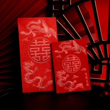 Lì Xì Cưới Song Hỷ - Bao 2 Mẫu Đẹp, Giá Gốc 13.000đ Giảm còn 10.000đ, Quà Tặng Đám Cưới Lý Tưởng