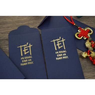 Lì Xì Ép Kim Tết An Khang 1 Xấp 4 Cái - Giá Ưu Đãi 38.000đ (Giá Gốc 48.640đ)