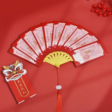 Lì Xì Năm Mới 2.026 Xoè Quạt Độc Lạ Gấp Gọn 10 Ngăn Quà Tặng Bất Ngờ Mừng Tuổi 2