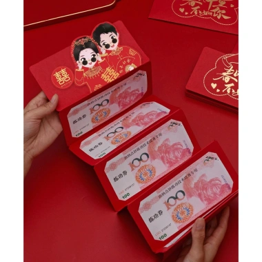 Lì Xì Quạt Ngắn Gấp Gọn 10 Ngăn Hottrend - Giá 12.500 đồng, tiết kiệm cực tốt 10