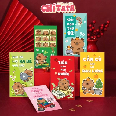 Lì Xì Tết 2.025 Phong Bao Mừng Tuổi Đa Dạng Dễ Thương - Đón Xuân May Mắn Phát Tài Phát Lộc 3