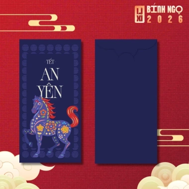Lì Xì Tết 2.026 SET 50C - Bộ sưu tập Bính Ngọ sang trọng, giấy cao cấp, dày dặn, giá ưu đãi 21.900₫