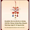 Liễn Khánh Tết 2.026 Hình Đầu Lân Lắc Chuông Ép Nhung Cao Cấp Treo Cửa Xe Hơi Tường Phủ Nhung Kim Tuyến 59.000 7