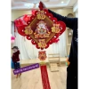 Liễn Nhung Đỏ Treo Cửa Ngày Tết Khánh Nhung - May Mắn 2.026 Bính Ngọ, Kích Thước Lớn, Giá Ưu Đãi 280.000 VND