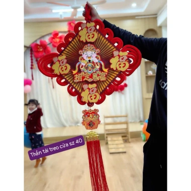Liễn Nhung Đỏ Treo Cửa Ngày Tết Khánh Nhung - May Mắn 2.026 Bính Ngọ, Kích Thước Lớn, Giá Ưu Đãi 280.000 VND