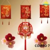 Liễn trang trí Tết Mẫu nẹp gỗ Vuông 2.026 Bính Ngọ – Chữ Xuân Phát Tài – Giá 40.000đ – Xuân An Vui 4