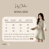 Lily.clothes Suzy Dress Váy ngắn dài tay cổ bèo nơ ngực vải xước Hàn V35 395k 7