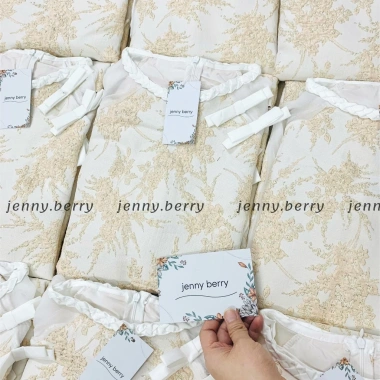 Linda Dress Đầm Nữ Cổ Tròn Áo Dài Cách Tân - Váy Nữ Tết Giá Ưu Đãi 265k