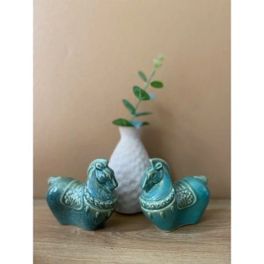 Linh vật 2.026 Bính Ngọ Ngựa gốm sứ Bát Tràng – Đồ decor sang trọng, có hộp quà, chỉ 149.900₫
