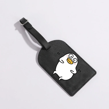 Liu Duck hành lý da PU cao cấp túi xách phụ kiện du lịch thẻ tag mặt dây chuyền giảm giá 20% chỉ 44.693₫ 7