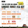 LiveFit Túi Sơ Cứu Đa Năng 17in1 - Bộ Kit First Aid Giá 175.000đ Tiết Kiệm An Toàn Cho Mọi Tình Huống 4