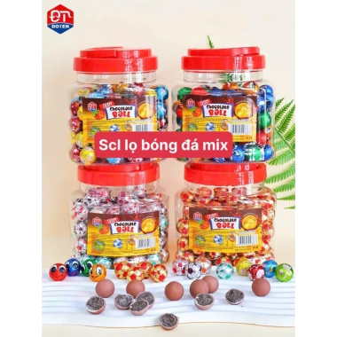 Lọ 100 viên kẹo sôcôla Chocoball ngon, giá ưu đãi 49.000 VND, giảm từ 62.720 VND