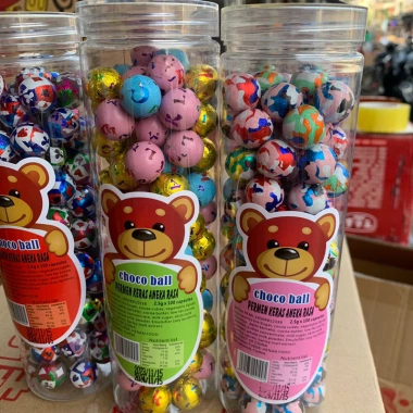 Lọ 100 viên kẹo sôcôla Chocoball ngon, giá ưu đãi 49.000 VND, giảm từ 62.720 VND