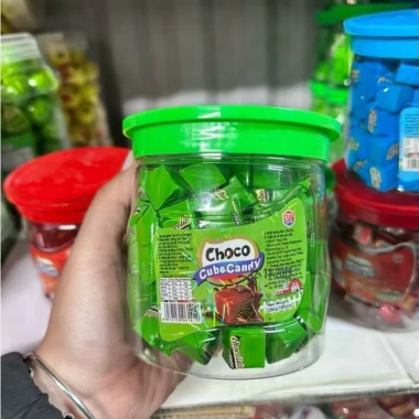 Lọ 100 Viên Kẹo Socola Cube Candy - Ngon, Tiện Lợi, Giá Ưu Đãi 36.850 3