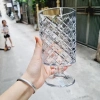 Lọ bình hoa thủy tinh dáng ly có chân - decor tiệc xinh xắn, giảm giá 49.500đ 3