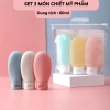 Lọ chiết mỹ phẩm 60ml - Dầu gội, sữa tắm du lịch, chai chiết nắp nhấn tiện dụng 88.467