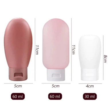 Lọ chiết mỹ phẩm 60ml - Dầu gội, sữa tắm du lịch, chai chiết nắp nhấn tiện dụng 88.467