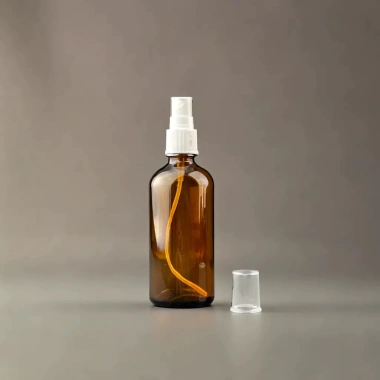Lọ chiết tinh dầu thủy tinh nắp xịt phun sương trắng đen 5-100ml Giá 3.000 VND 7