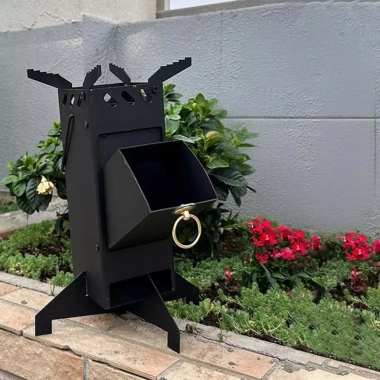 Lò Đốt Gỗ Gập Lại Di Động - Cắm Trại Ngoài Trời, Sưởi Bếp Ba Lô, Khẩn Cấp Dành Cho Du Lịch Đường Dài - 465.300₫ 4