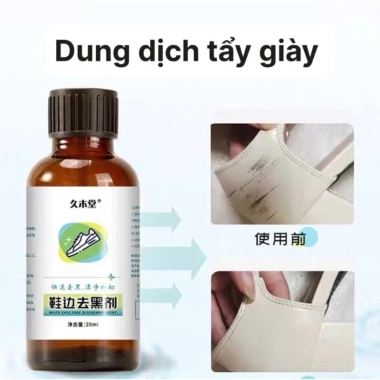 Lọ Dung Dịch 20ML Tẩy vết xước, đánh bóng, vệ sinh giày da sạch, an toàn, giảm giá 2 Lọ Dung Dịch 20ML Tẩy vết xước, đánh bóng, vệ sinh giày da sạch, an toàn, giảm giá 2