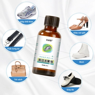 Lọ Dung Dịch 20ML Tẩy vết xước, đánh bóng, vệ sinh giày da sạch, an toàn, giảm giá