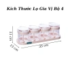 Lọ đựng gia vị 2-4 lọ sẵn hàng - Tiện lợi, chắc chắn, bền đẹp cho mọi gia đình 4
