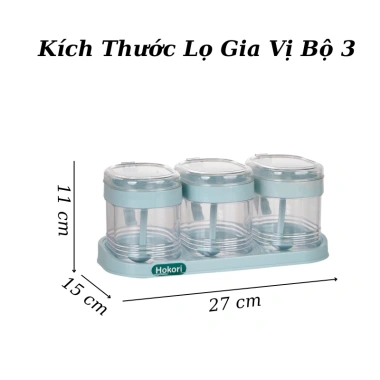 Lọ đựng gia vị 2-4 lọ sẵn hàng - Tiện lợi, chắc chắn, bền đẹp cho mọi gia đình 8