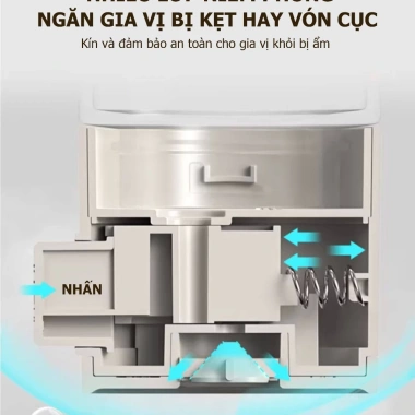 Lọ Đựng Gia Vị Thủy Tinh 200ml Nút Nhấn – Bảo Quản Tươi Ngon Cho Nhà Bếp 6 Lọ Đựng Gia Vị Thủy Tinh 200ml Nút Nhấn – Bảo Quản Tươi Ngon Cho Nhà Bếp 6