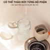 Lọ Đựng Gia Vị Thủy Tinh 200ml Nút Nhấn – Bảo Quản Tươi Ngon Cho Nhà Bếp 8