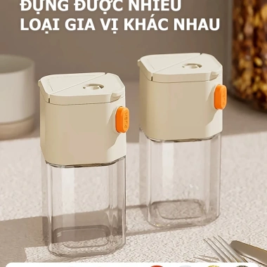 Lọ Đựng Gia Vị Thủy Tinh 200ml Nút Nhấn – Bảo Quản Tươi Ngon Cho Nhà Bếp 9 Lọ Đựng Gia Vị Thủy Tinh 200ml Nút Nhấn – Bảo Quản Tươi Ngon Cho Nhà Bếp 9