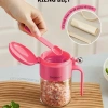 Lọ Đựng Gia Vị Thủy Tinh 400ml - Hũ Nhỏ Gọn, Đậy Chặt, Tiết Kiệm Không Gian Bếp 3