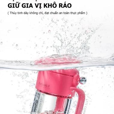 Lọ Đựng Gia Vị Thủy Tinh 400ml - Hũ Nhỏ Gọn, Đậy Chặt, Tiết Kiệm Không Gian Bếp
