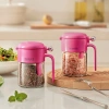 Lọ Đựng Gia Vị Thủy Tinh 400ml - Hũ Nhỏ Gọn, Đậy Chặt, Tiết Kiệm Không Gian Bếp 8