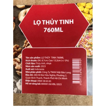 Lọ Đựng Gia Vị Thủy Tinh Cao Cấp 760ml - Đựng Thơm Giữ Tươi, Giá chỉ 23.500 VND 2 Lọ Đựng Gia Vị Thủy Tinh Cao Cấp 760ml - Đựng Thơm Giữ Tươi, Giá chỉ 23.500 VND 2