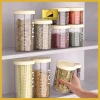 Lọ Đựng Ngũ Cốc Nhựa Suốt Hanmala - Nắp Kín Chống Ẩm 600ml-1.500ml Giá 27.5K 5