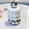 Lọ Đựng Tăm Nắp Mạ Bạc Sang Trọng - Hộp Tăm Bông Nhựa Cao Cấp, Decor Bàn Ăn và Phòng Khách, Giá 59.000đ 5