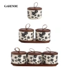 Lọ gốm Garende - Bình đựng thực phẩm, hộp đựng thức ăn trang trí cho bàn bếp, kẹo bánh quy