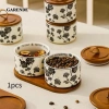 Lọ gốm Garende - Bình đựng thực phẩm, hộp đựng thức ăn trang trí cho bàn bếp, kẹo bánh quy 2