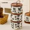 Lọ gốm Garende - Bình đựng thực phẩm, hộp đựng thức ăn trang trí cho bàn bếp, kẹo bánh quy 9