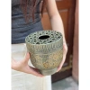 Lọ hoa dáng bát sen gốm sứ Bát Tràng - Trang trí tinh tế, giá chỉ 210.000đ giảm từ 258.300đ 7