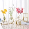 Lọ Hoa Decor Kim Loại Mạ Vàng LOVE - Bình Thủy Tinh Trang Bàn Phòng Khách 83.000 4