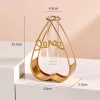 Lọ Hoa Decor Kim Loại Mạ Vàng LOVE - Bình Thủy Tinh Trang Bàn Phòng Khách 83.000 9