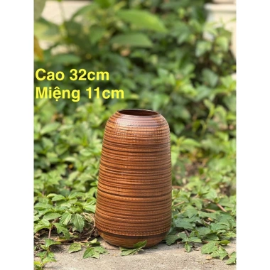 Lo hoa gốm Bát Tràng men cao cấp - dễ cắm, decor phòng khách sang trọng, giảm 22% 9 Lo hoa gốm Bát Tràng men cao cấp - dễ cắm, decor phòng khách sang trọng, giảm 22% 9