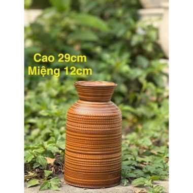 Lo hoa gốm Bát Tràng men cao cấp - dễ cắm, decor phòng khách sang trọng, giảm 22% 10 Lo hoa gốm Bát Tràng men cao cấp - dễ cắm, decor phòng khách sang trọng, giảm 22% 10