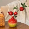 Lọ hoa gốm sứ bầu tròn hình hoa quả - Trang trí nhà cửa, chiêu tài, giảm giá 129k